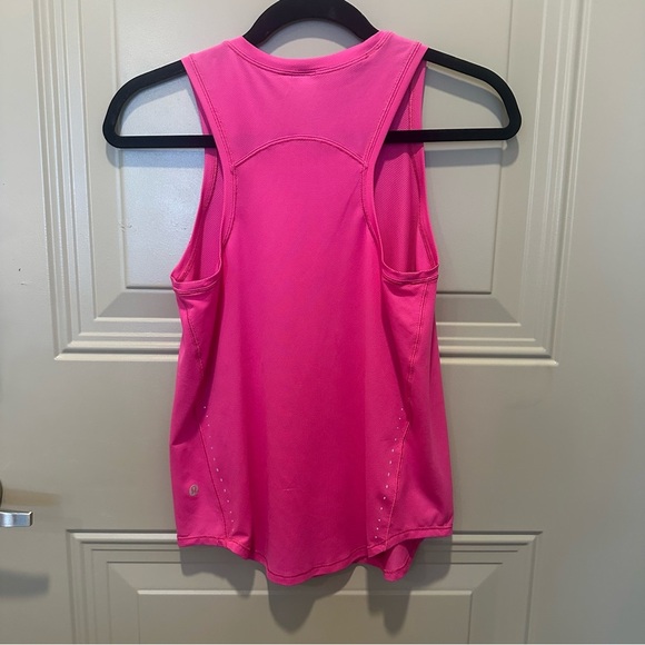 Lululemon Women’s Sculpt Tank Top Hot Pink Size 2 Athletic Workout - Picture 2 of 5